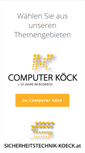 Mobile Screenshot of computer-koeck.at